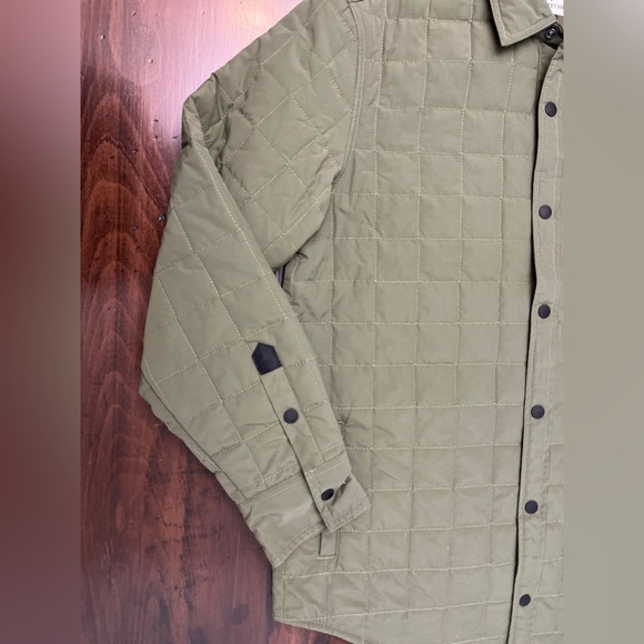 Fayettechill Thatcher Shirt Jacket Size XL Olive Green Utility Hipster Work NWT - Picture 5 of 13